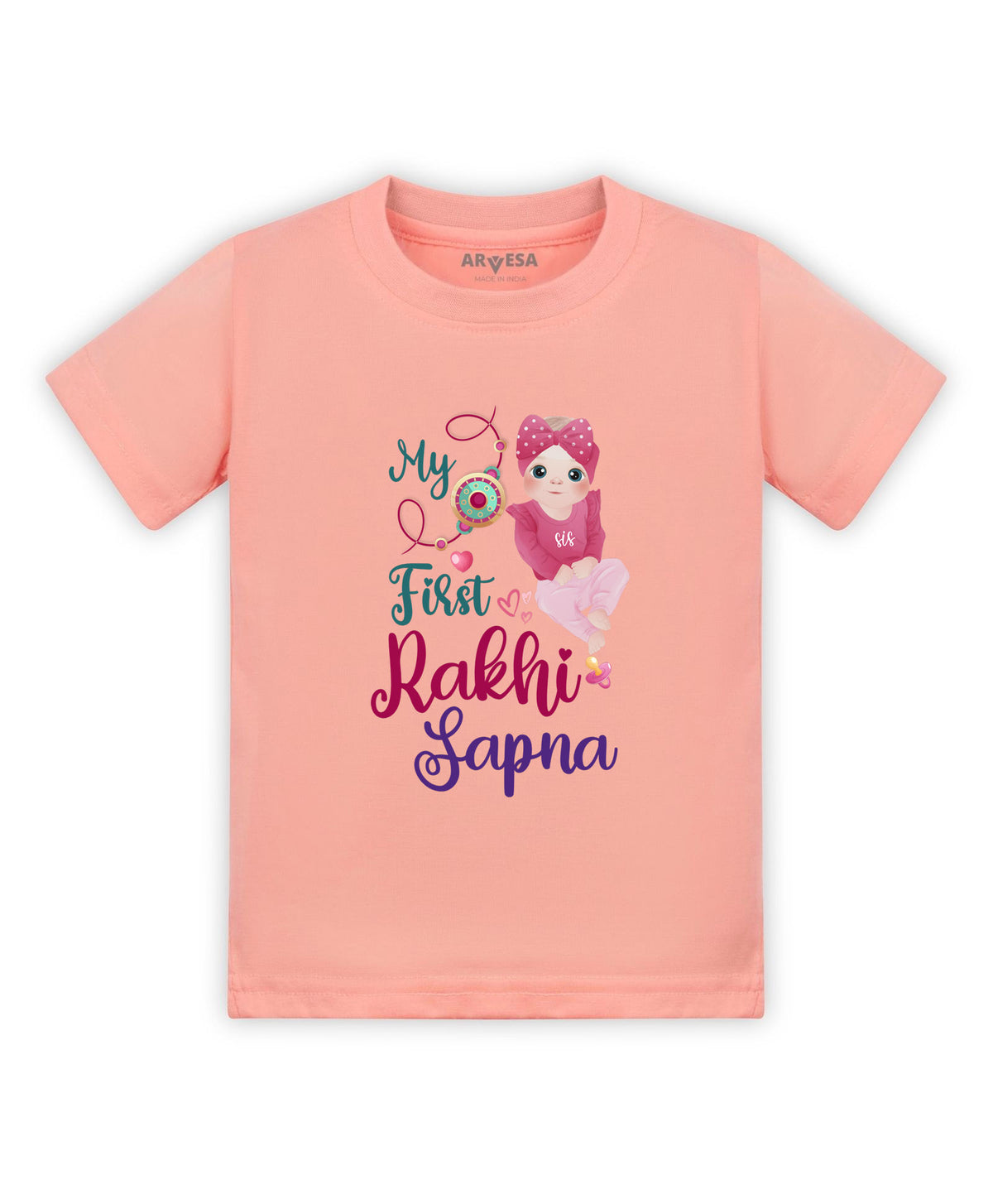 Yes | My First Rakhi - T-shirt