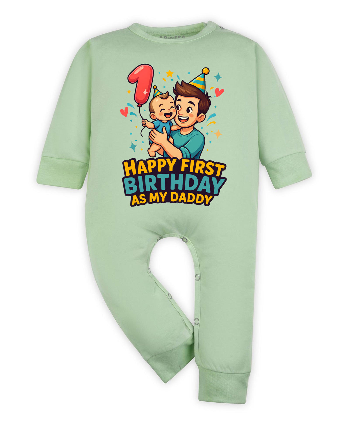 No | Happy First Birthday As My Daddy Dad Birthday - Jumpsuit