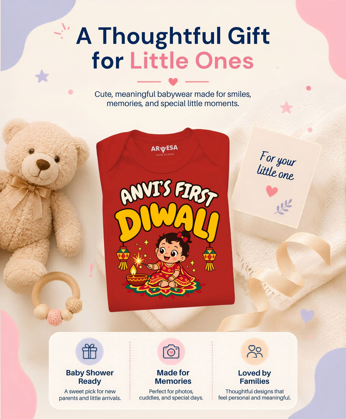 Yes | My First Diwali - Romper