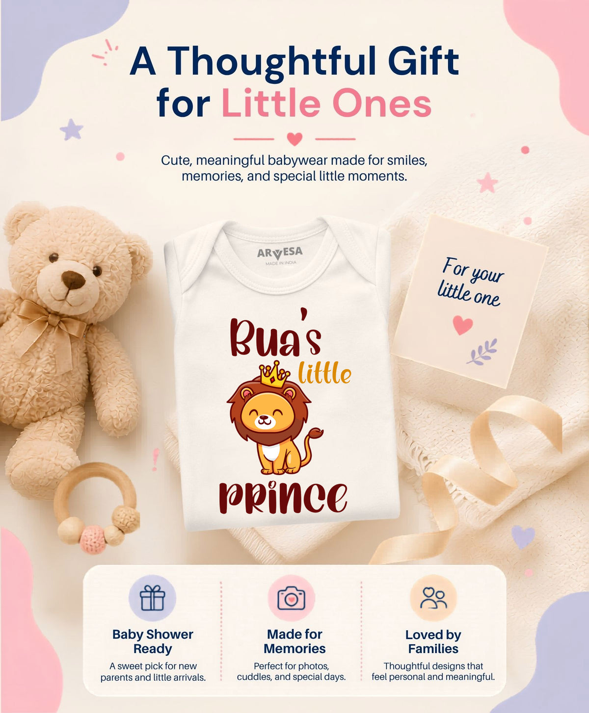 No | Bua Little Prince - Romper