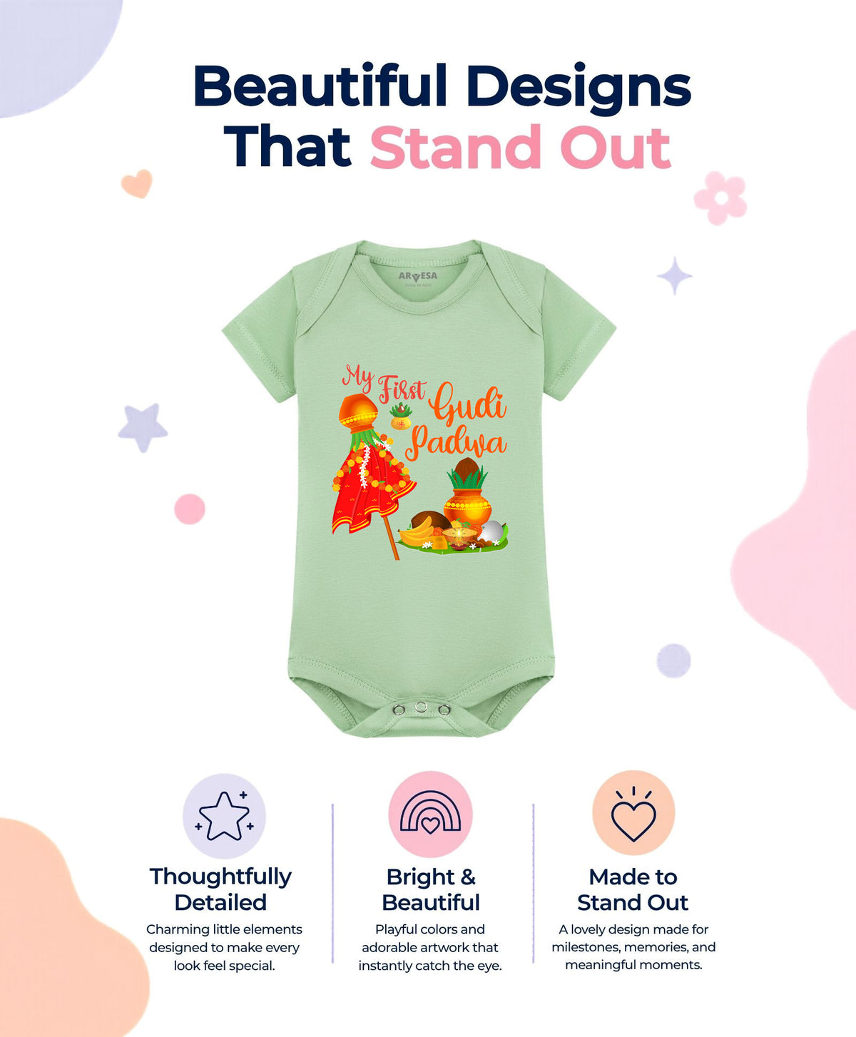 No | My First Gudi Padwa - Romper