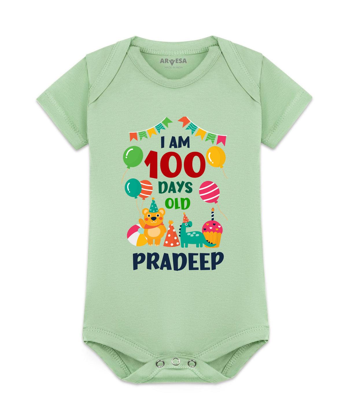 Yes | 100 Days Birthday - Romper