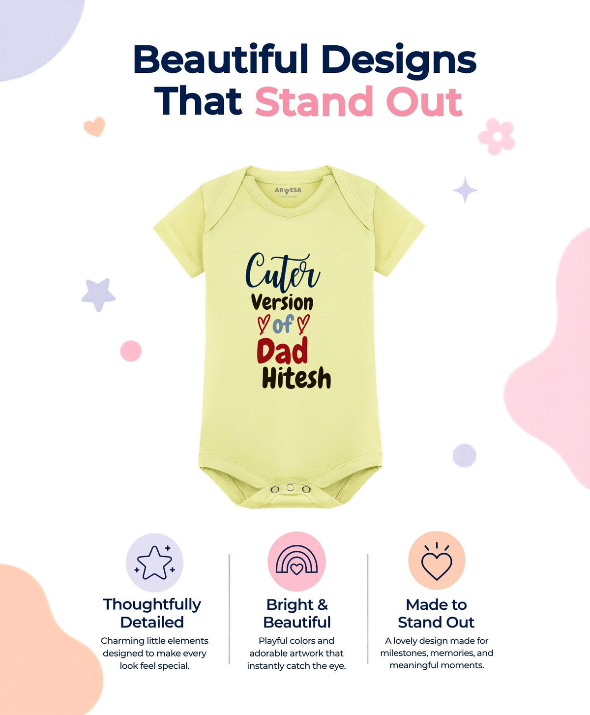 Yes | Cuter Version Of Dad - Romper