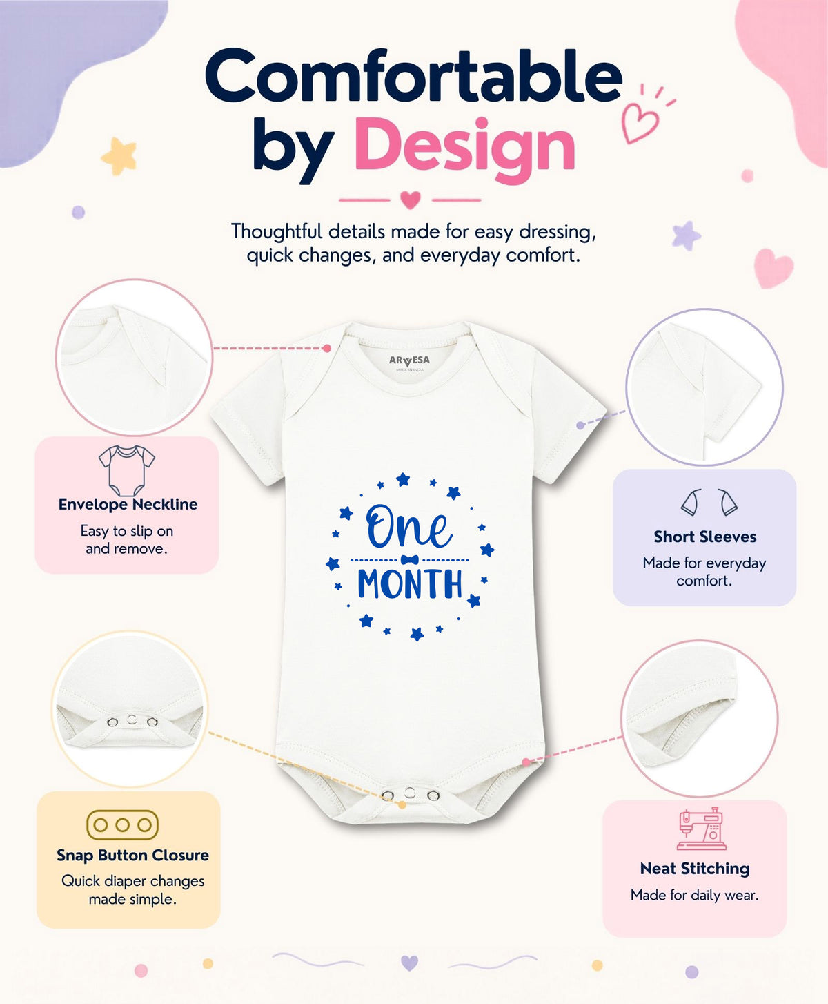 No | 1 Month - Romper