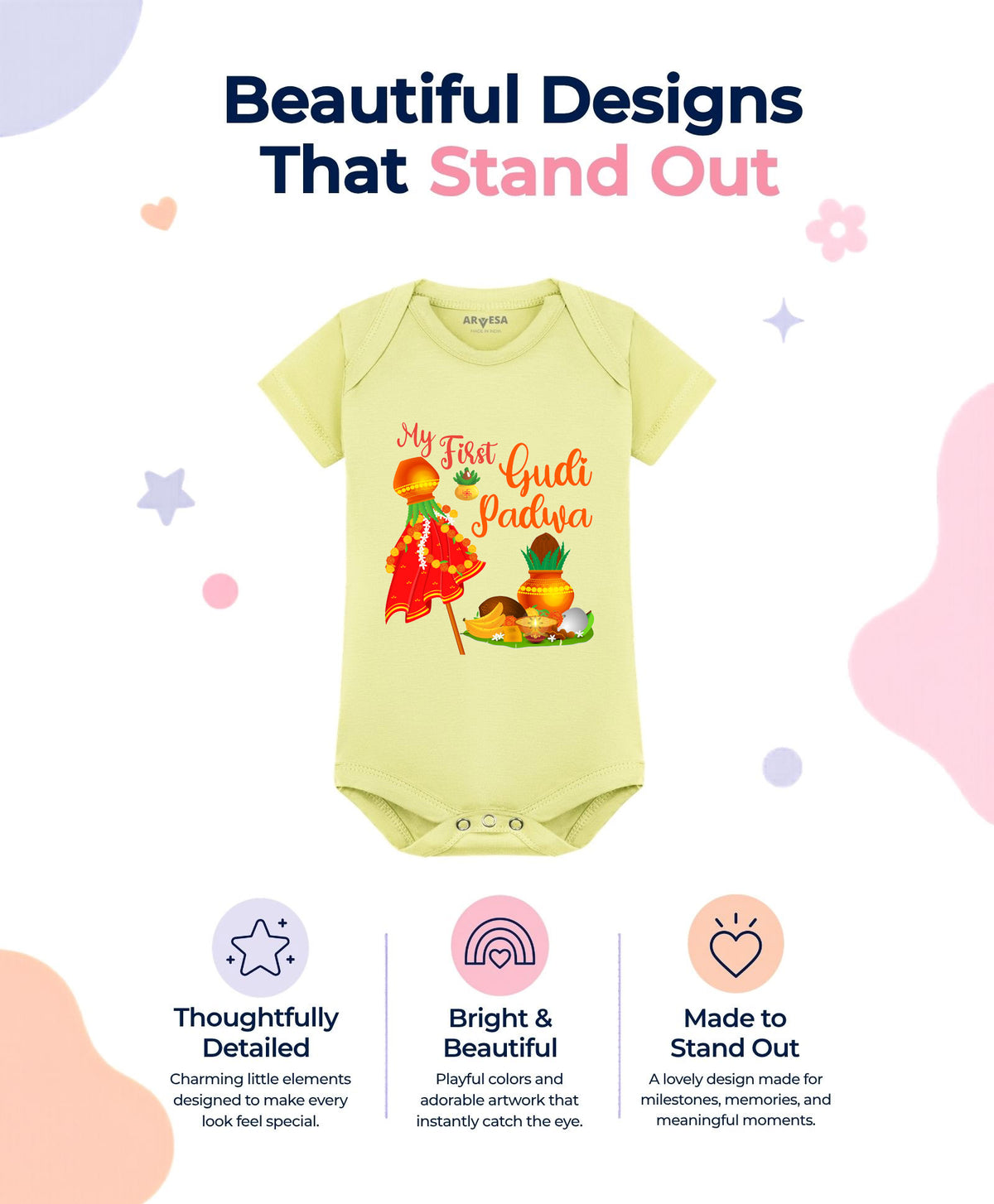No | My First Gudi Padwa - Romper