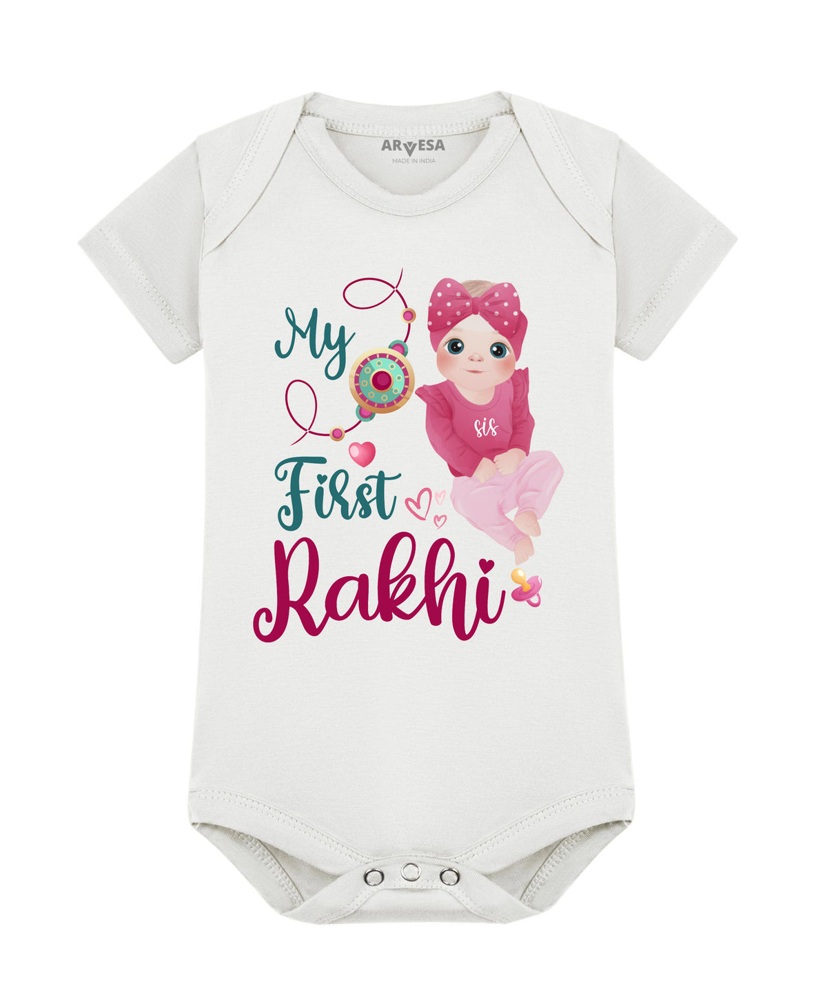 No | My First Rakhi - Romper