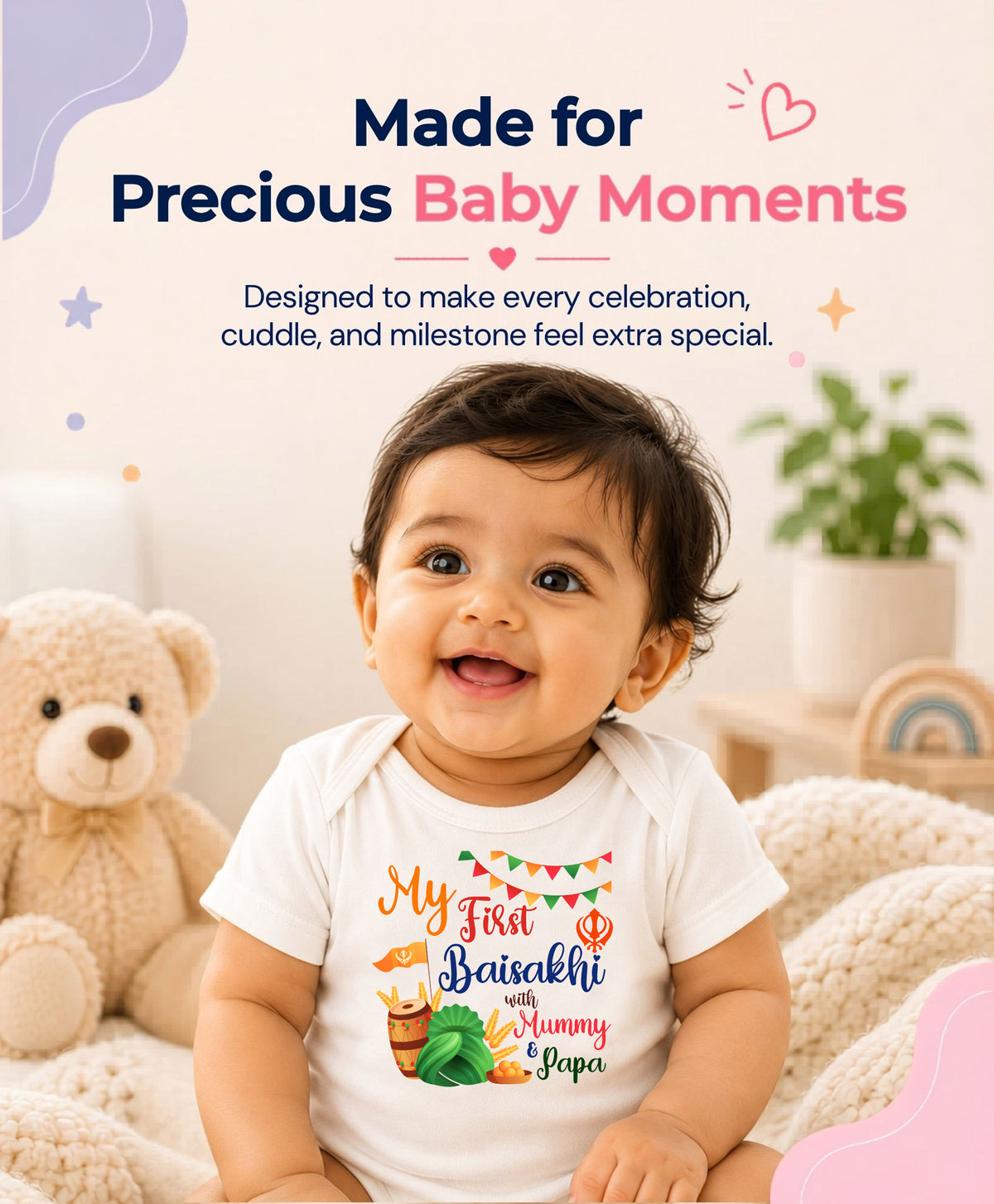 No | My First Baisakhi - Romper