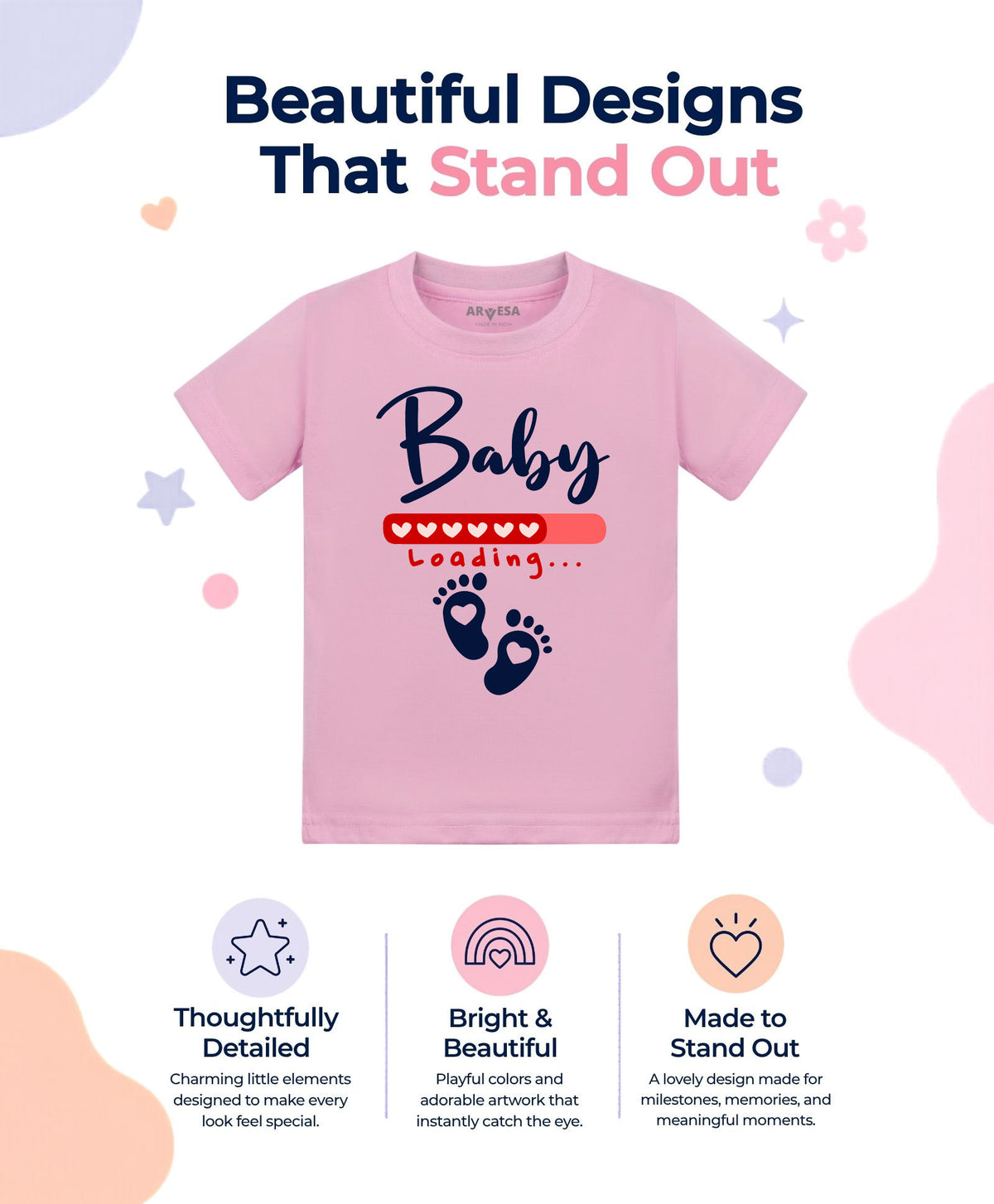 Baby Loading Pregnancy Announcement - T-shirt