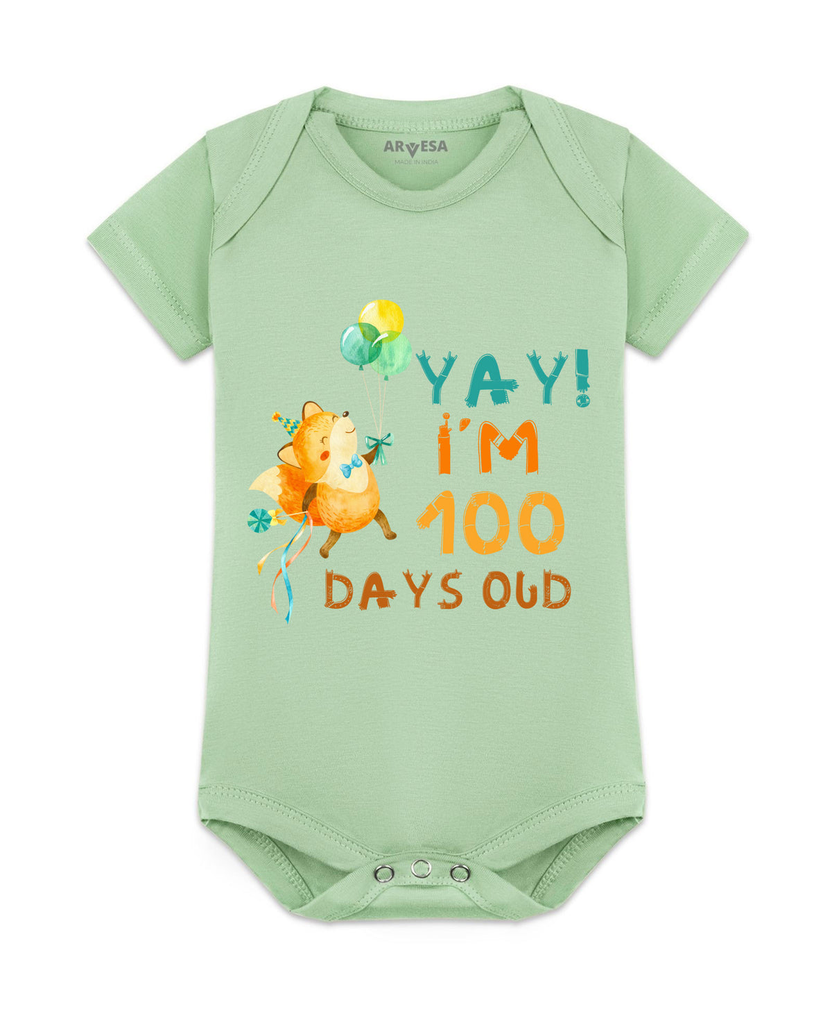 No | 100 Days Birthday - Romper