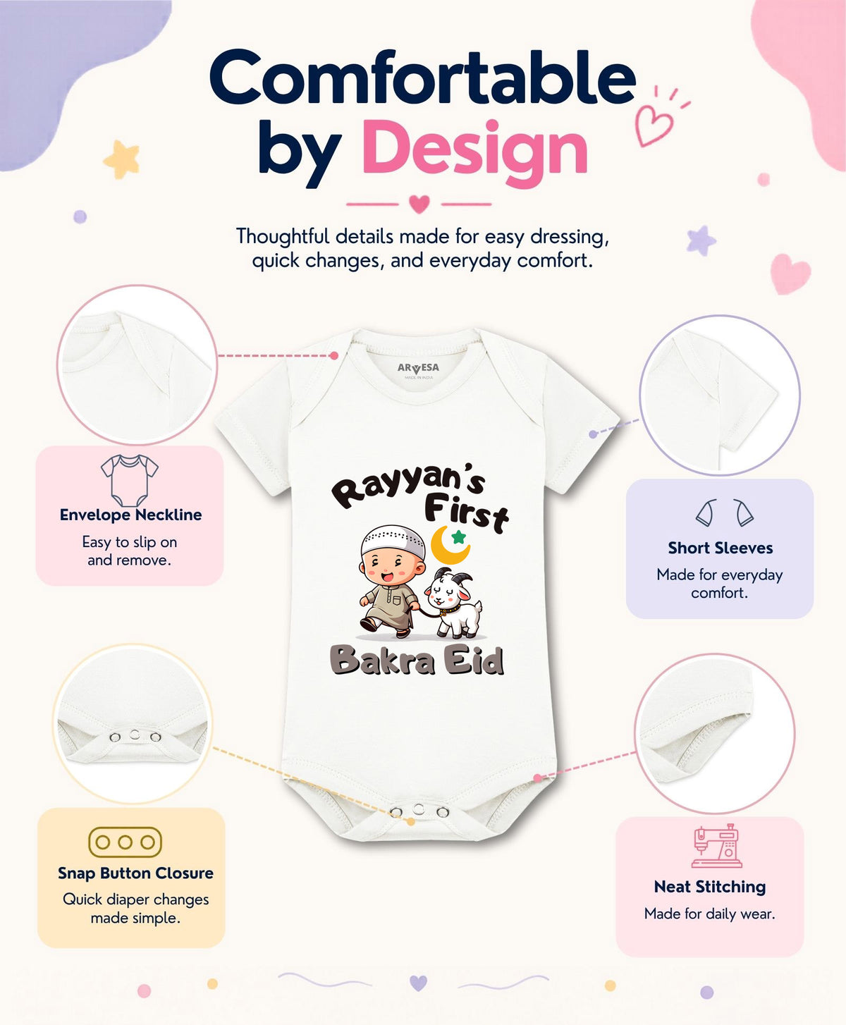 Yes | My First Eid - Romper