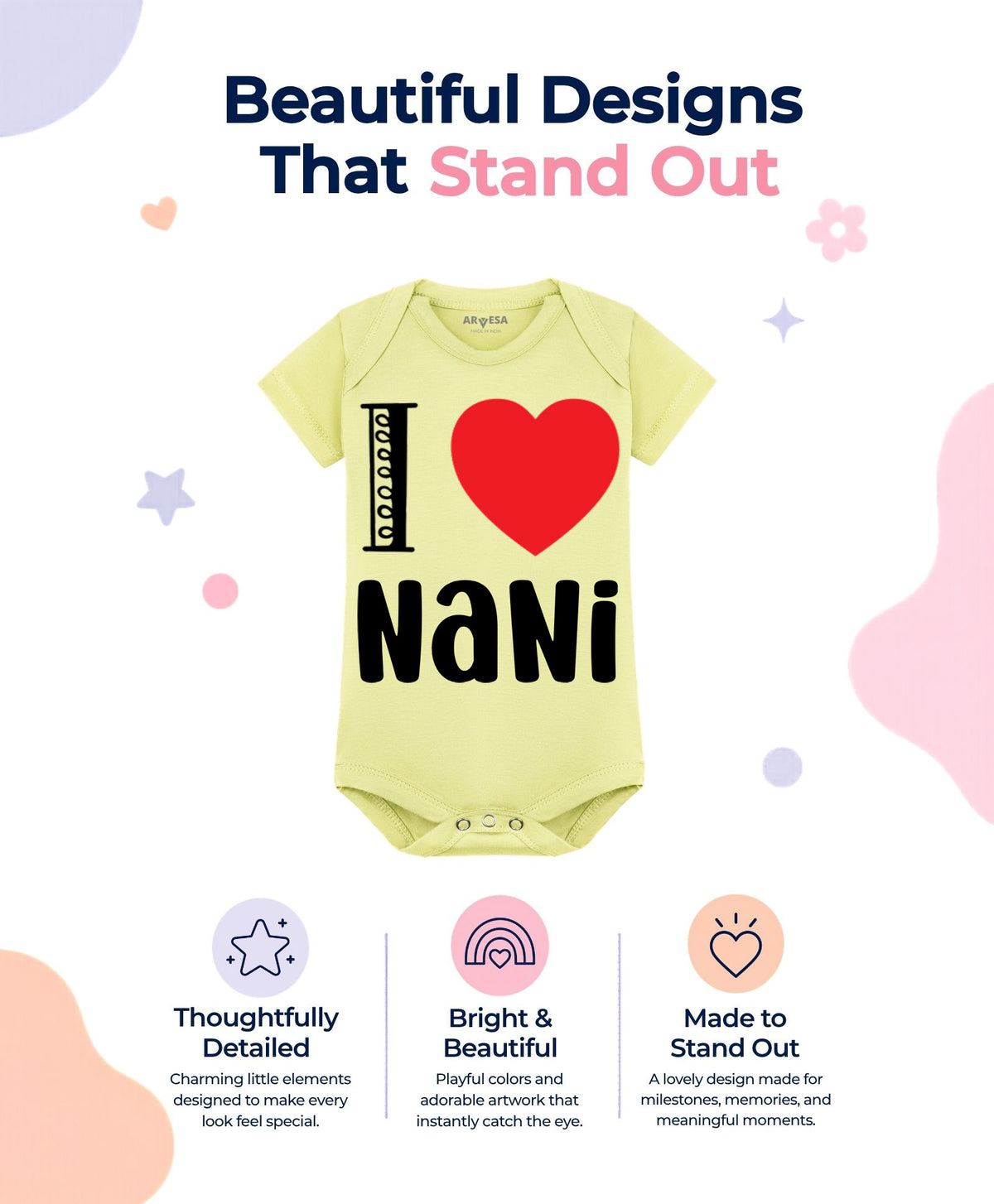 No | I Love Nani Nana Nani - Romper