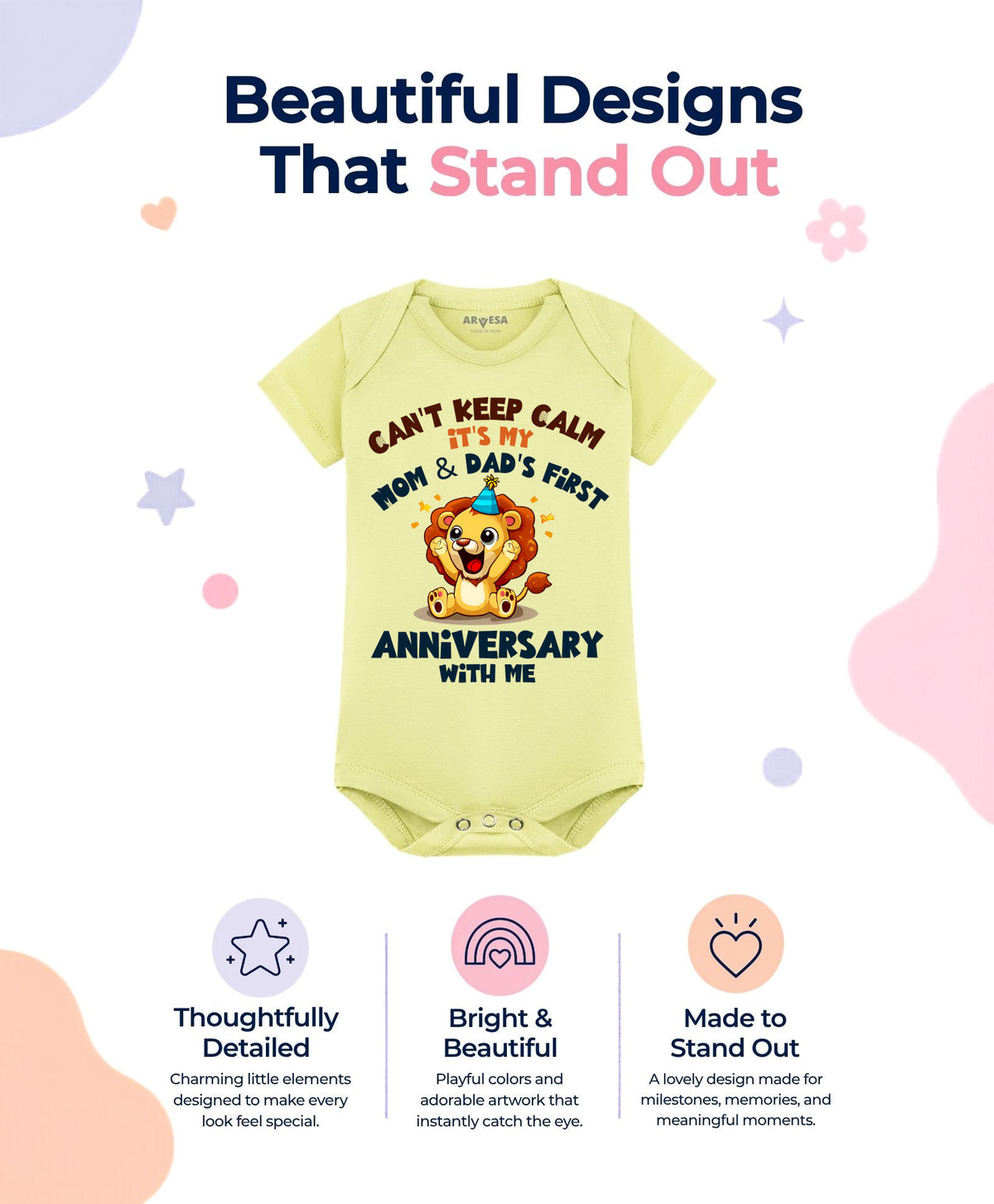 No | Mom & Dad Anniversary With Me Mom Dad Anniversary - Romper