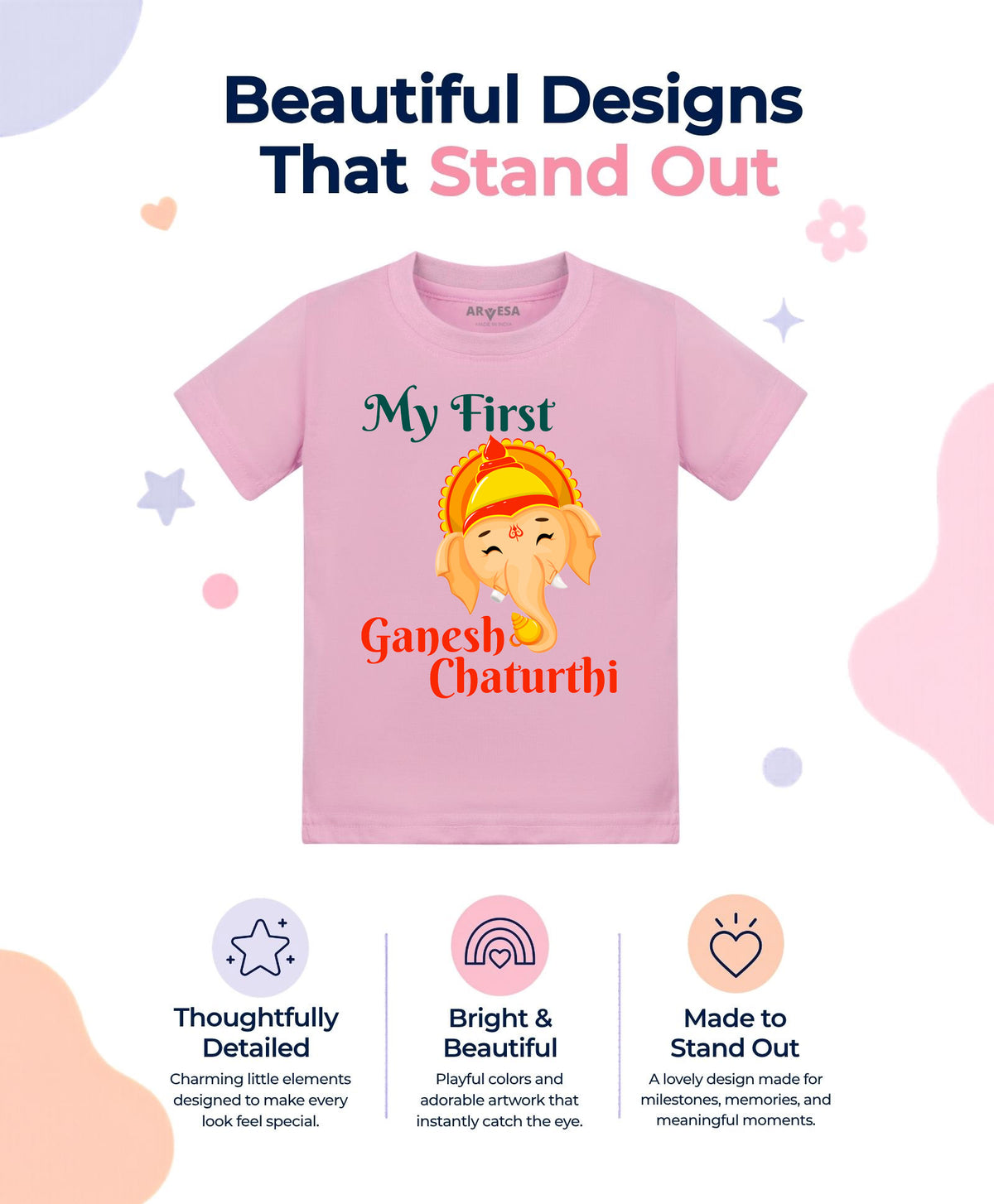 No | My First Ganesh Chaturthi - T-shirt