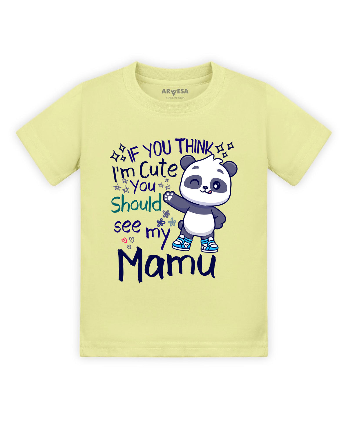 No | I Am Cute You Should See My Mamu - T-shirt