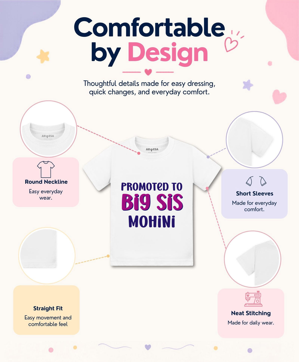Yes | Promoted To Big Sis Sister - T-shirt