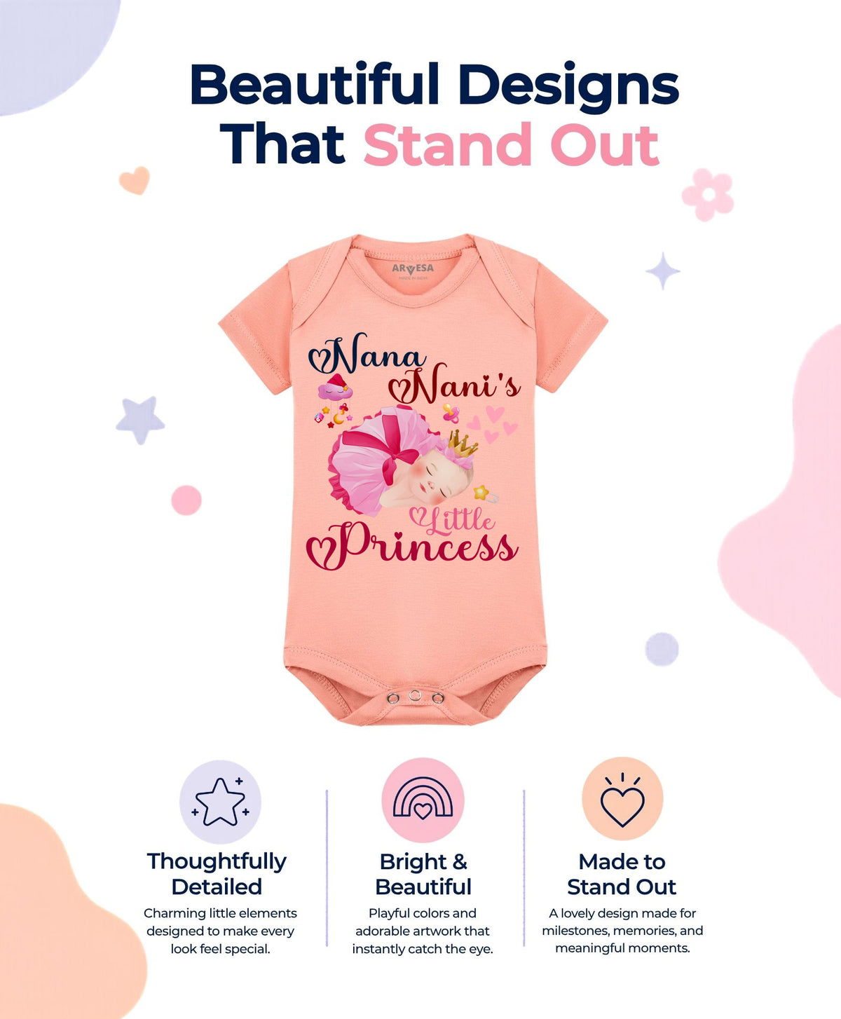 No | Nana Nani Little Princess - Romper