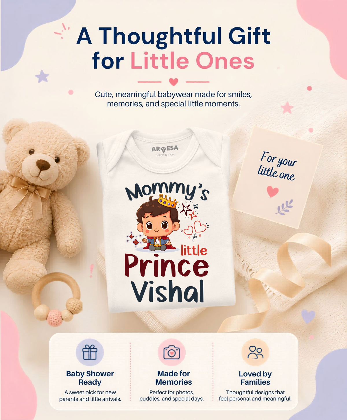 Yes | Mommy Little Prince - Romper