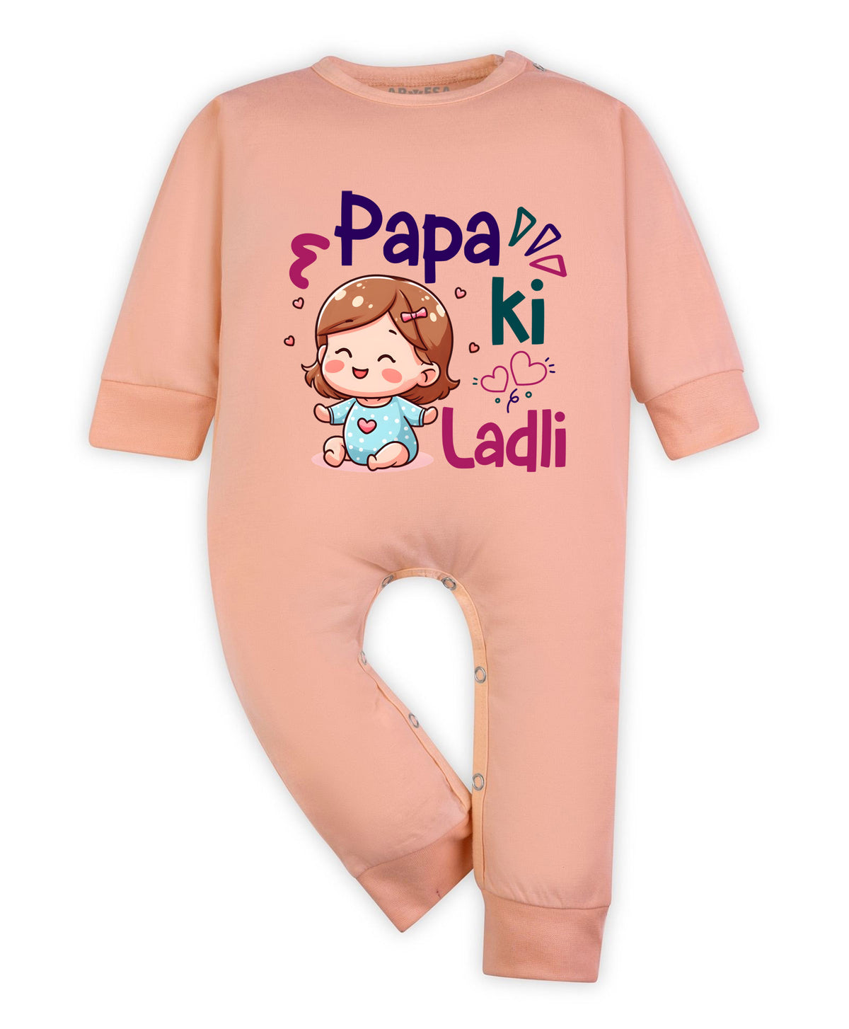 No | Papa Ki Ladli Dad - Jumpsuit