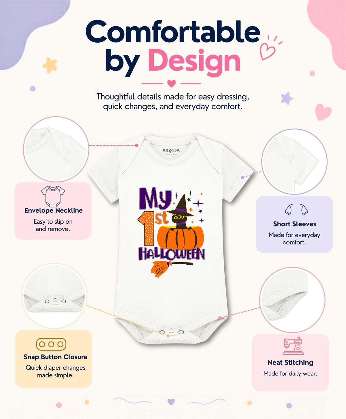 No | My First Halloween - Romper
