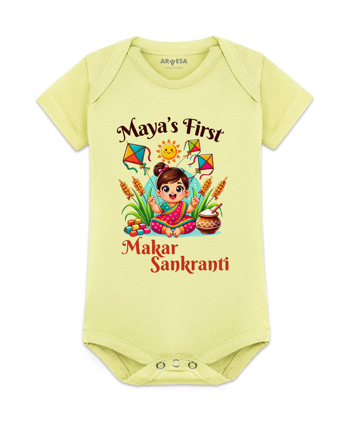 Yes | My First Makar sankranti - Romper