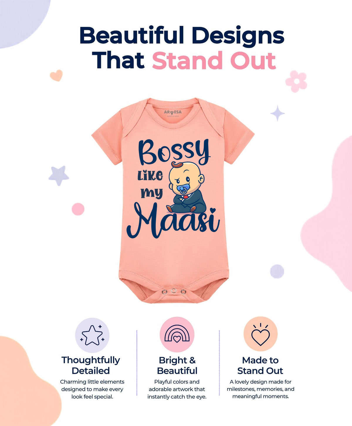 No | Bossy Like My Maasi - Romper