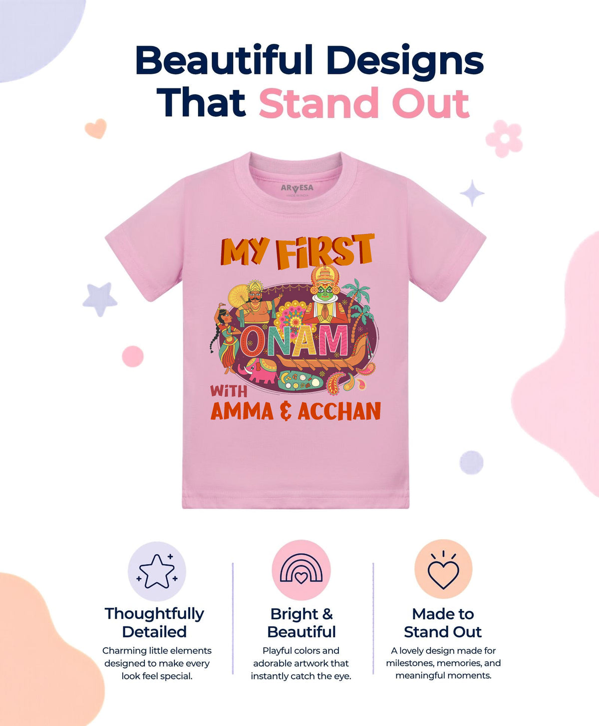 No | My First Onam - T-shirt