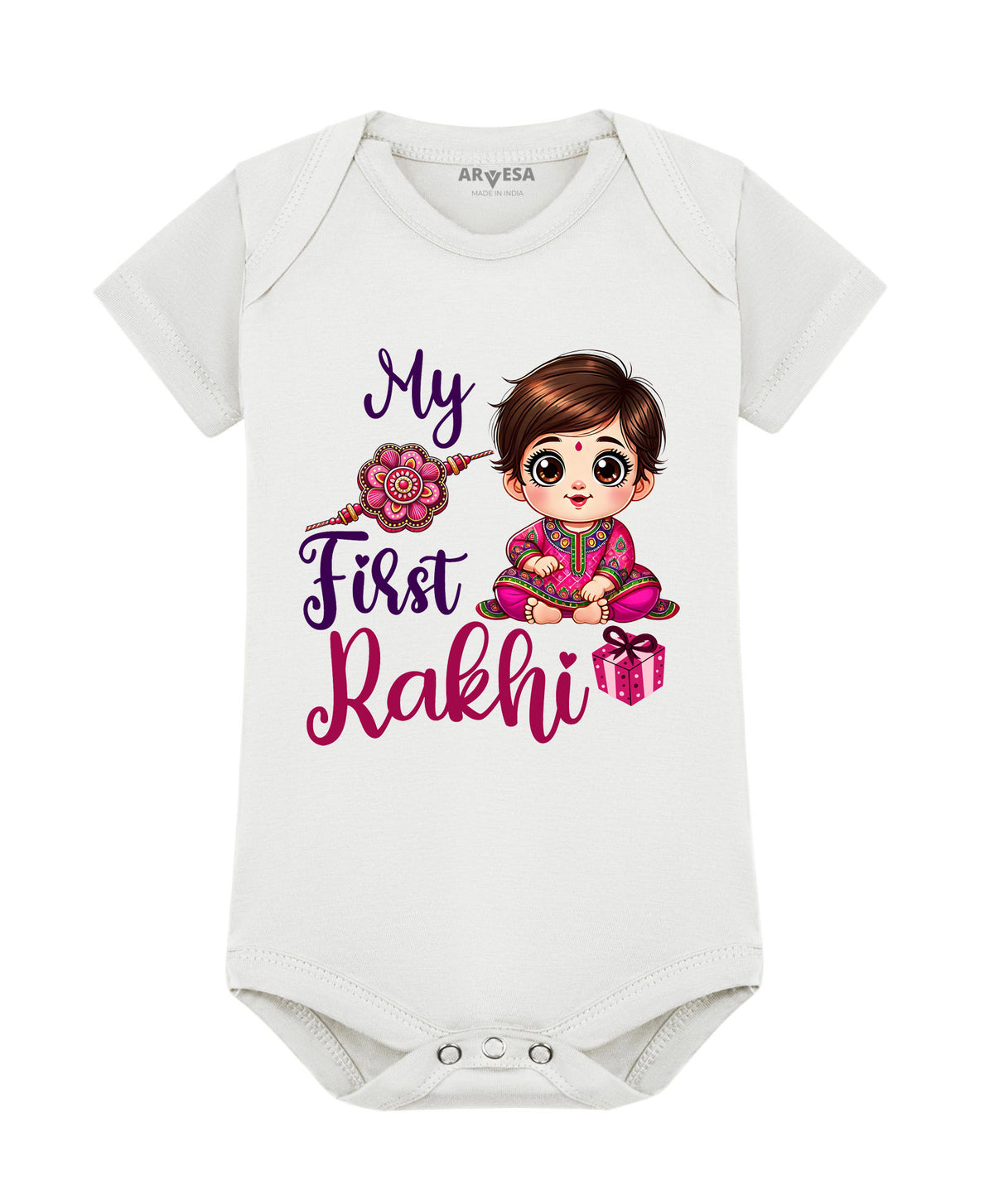 No | My First Rakhi - Romper