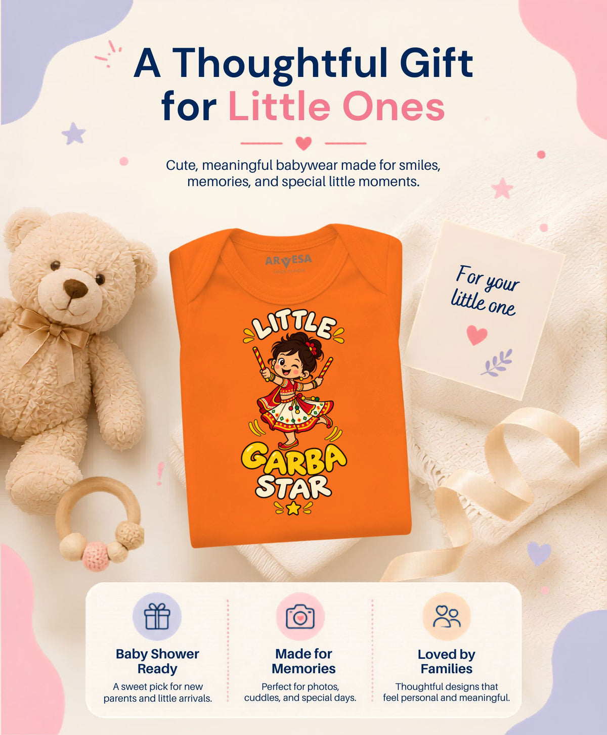 Little Garba Star Navratri - Romper