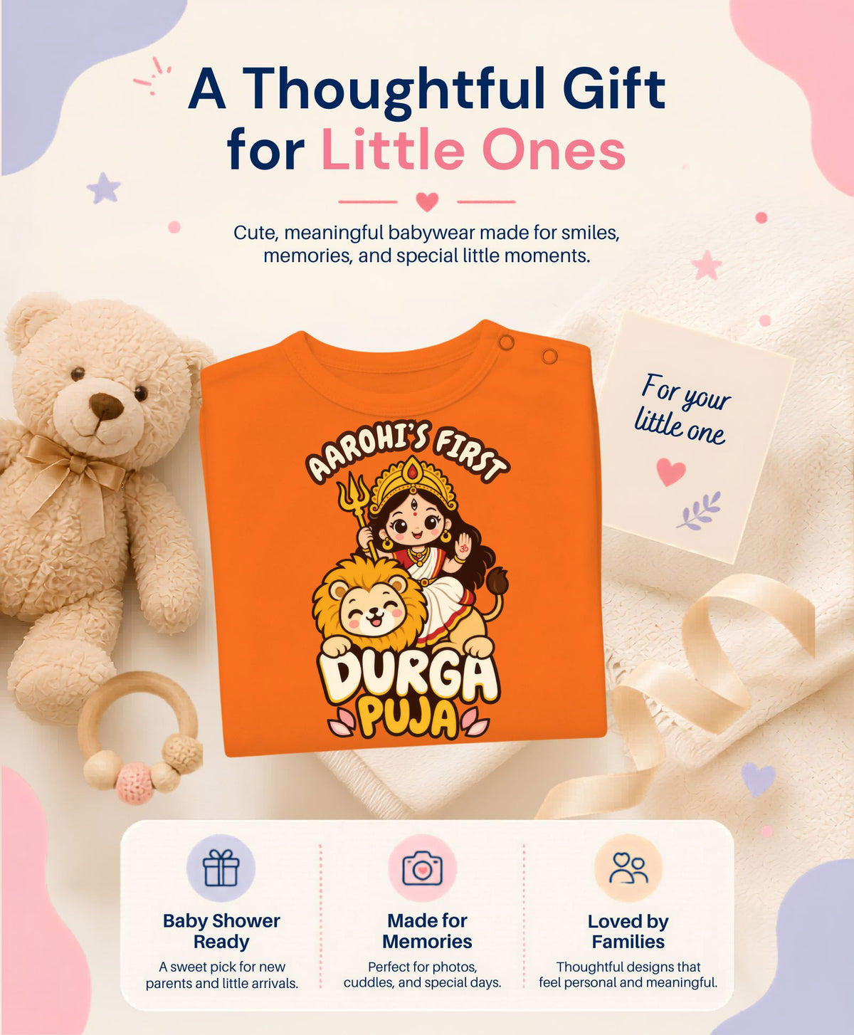 Yes | My First Durga Puja - Jumpsuit