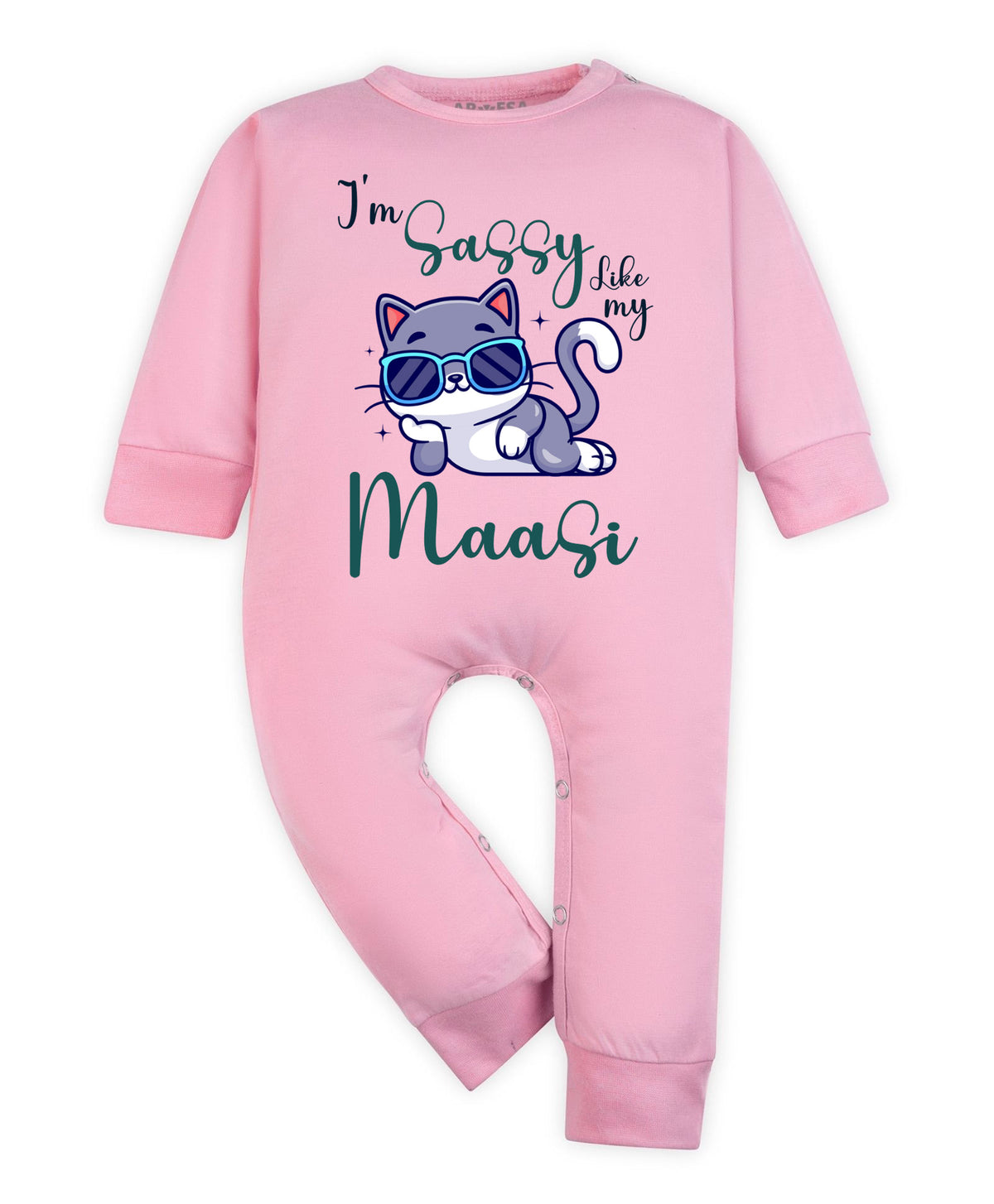 No | I Am Sassy Like My Bua Maasi - Jumpsuit