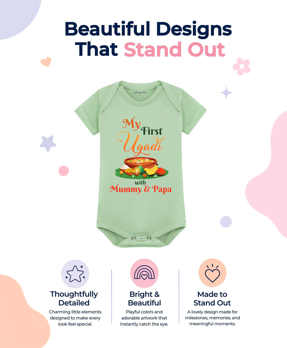 No | My First Ugadi - Romper