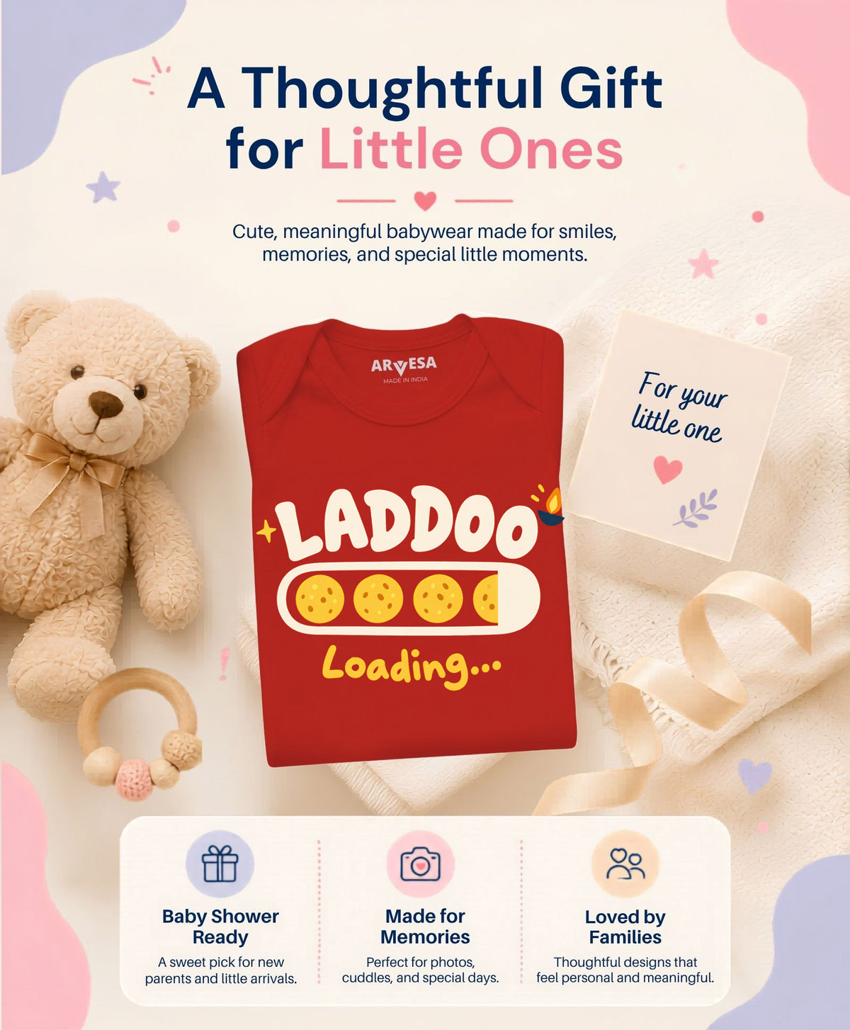 Laddoo Loading Diwali - Romper