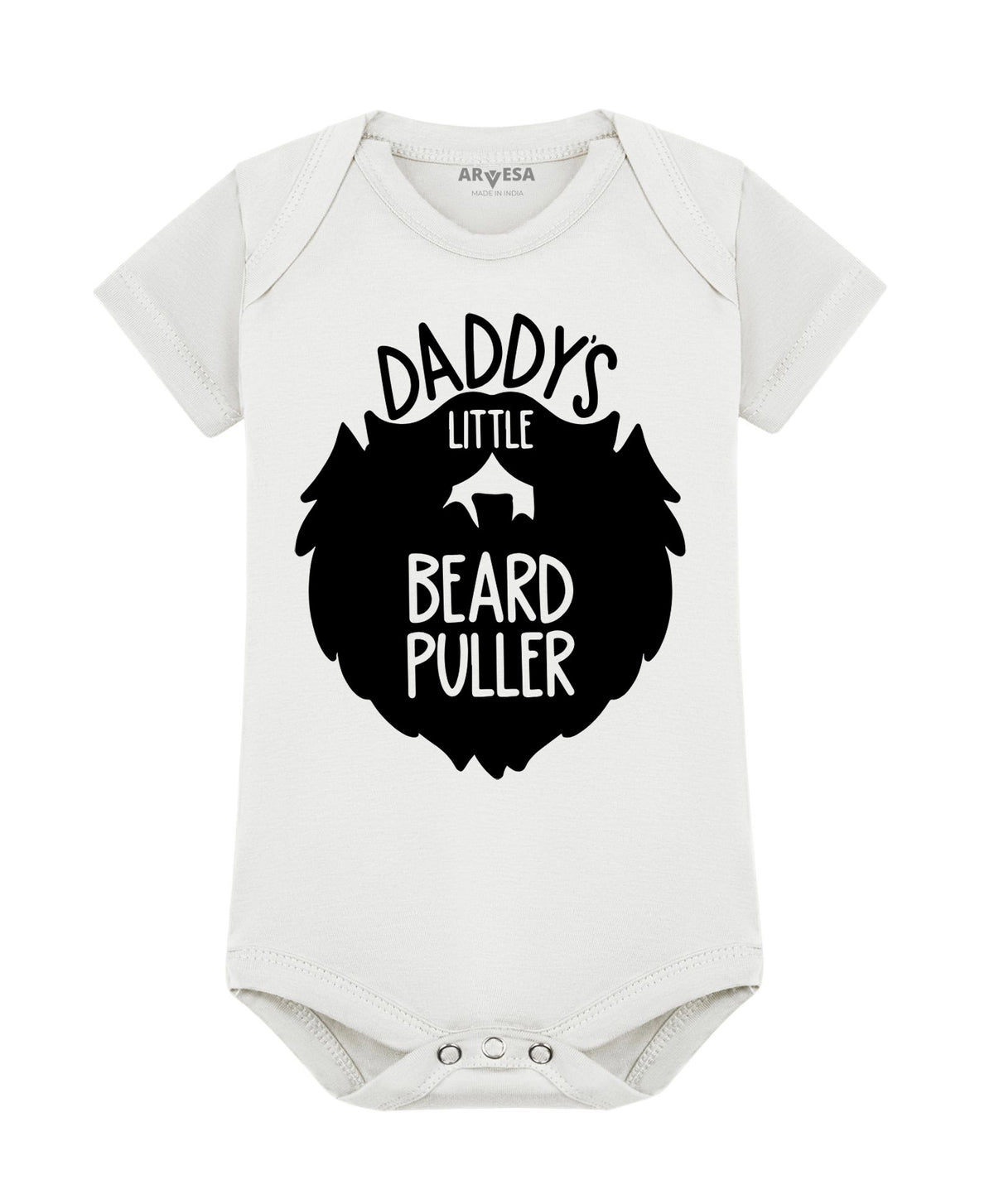 No | Daddy Little Beard Puller - Romper
