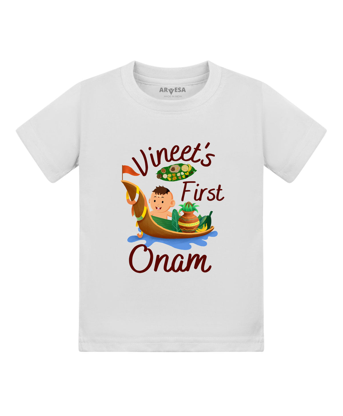 Yes | My First Onam - T-shirt