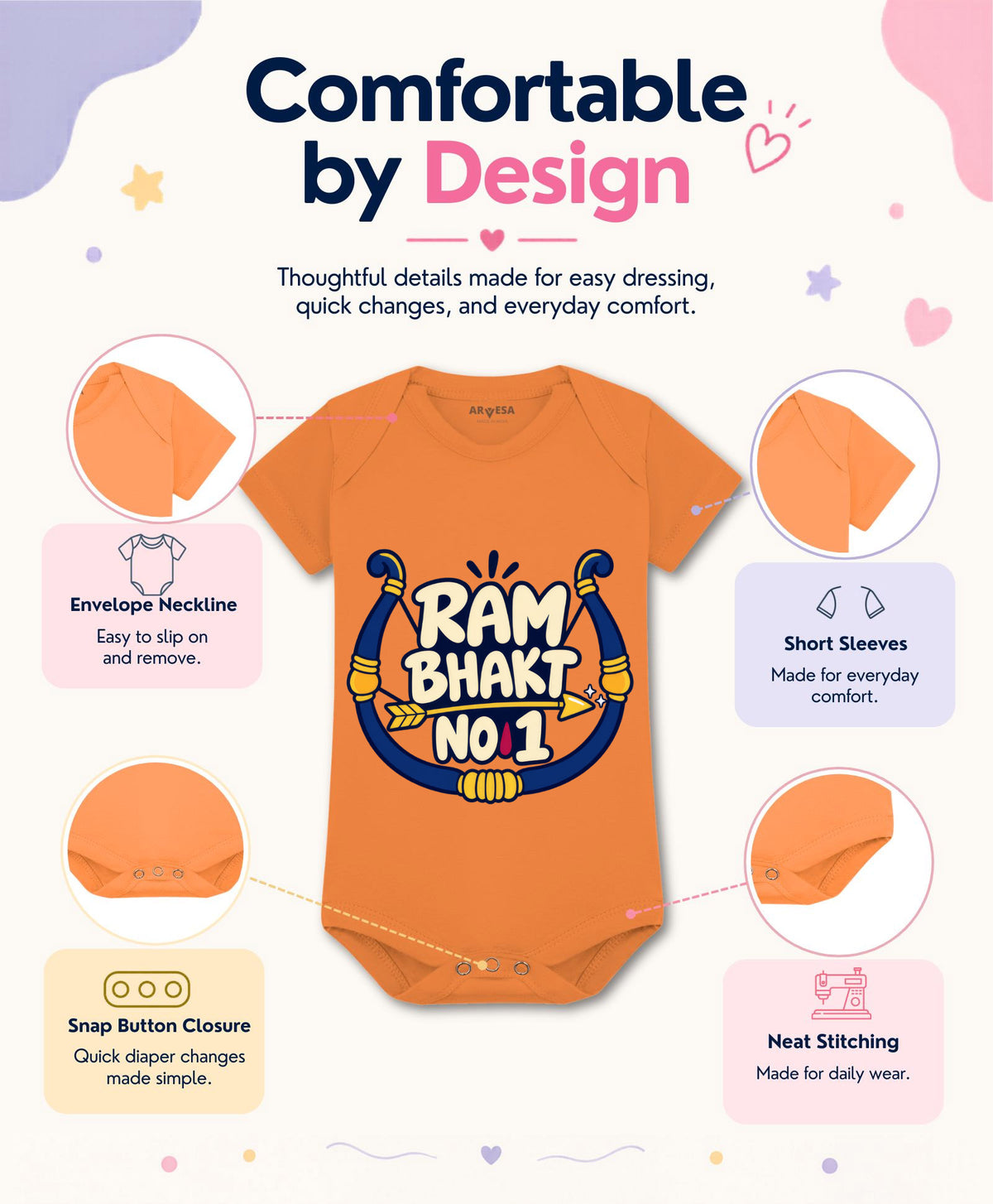 Ram Bhakt No-1 Dussehra - Romper