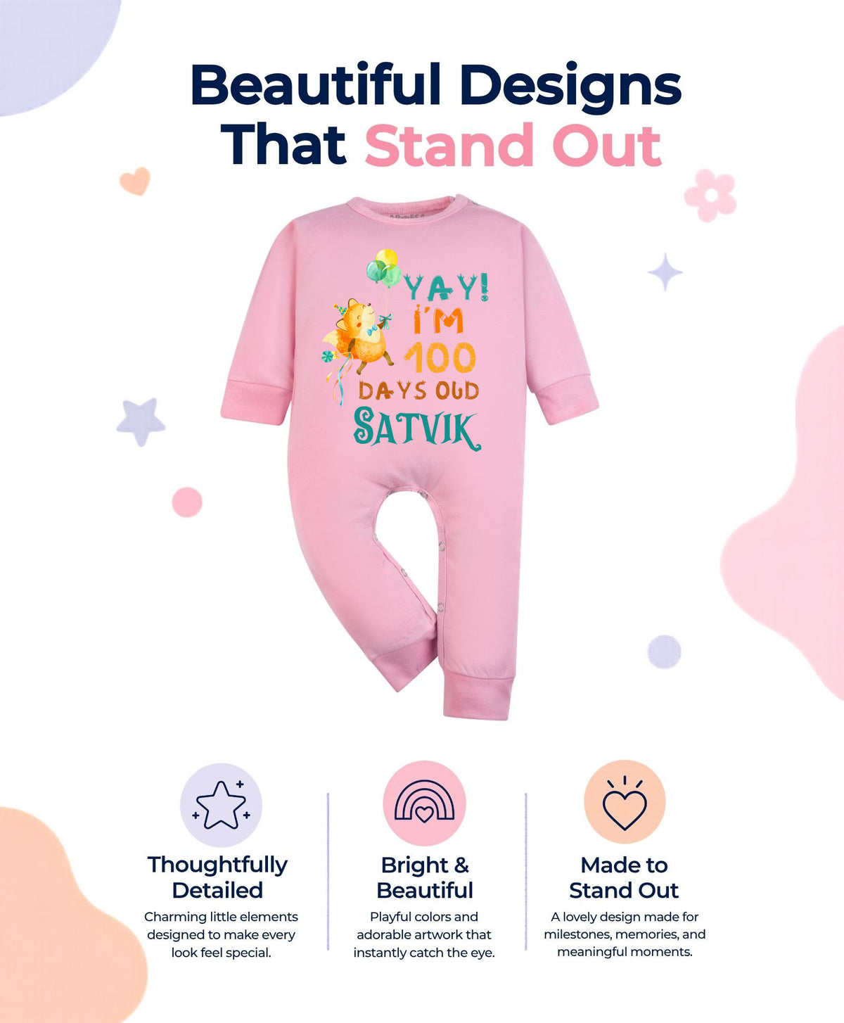 Yes | 100 Days Birthday - Jumpsuit