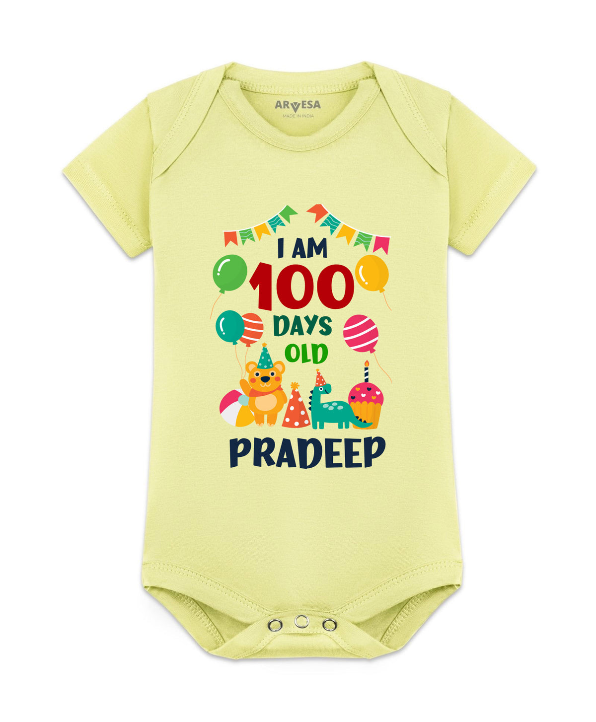 Yes | 100 Days Birthday - Romper
