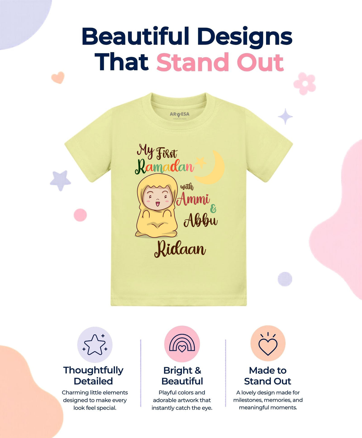 Yes | My First Ramadan - T-shirt