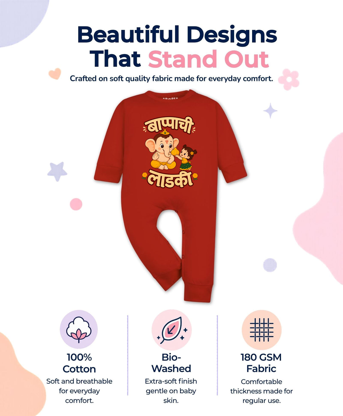 Bappa Chi Ladki Devotional - Jumpsuit