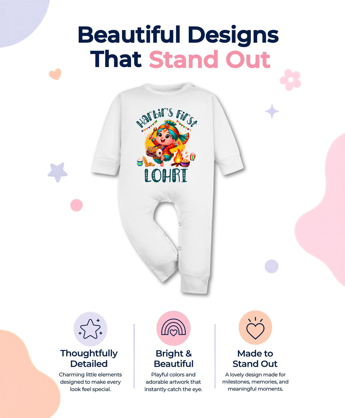 Yes | My First Lohri - Jumpsuit