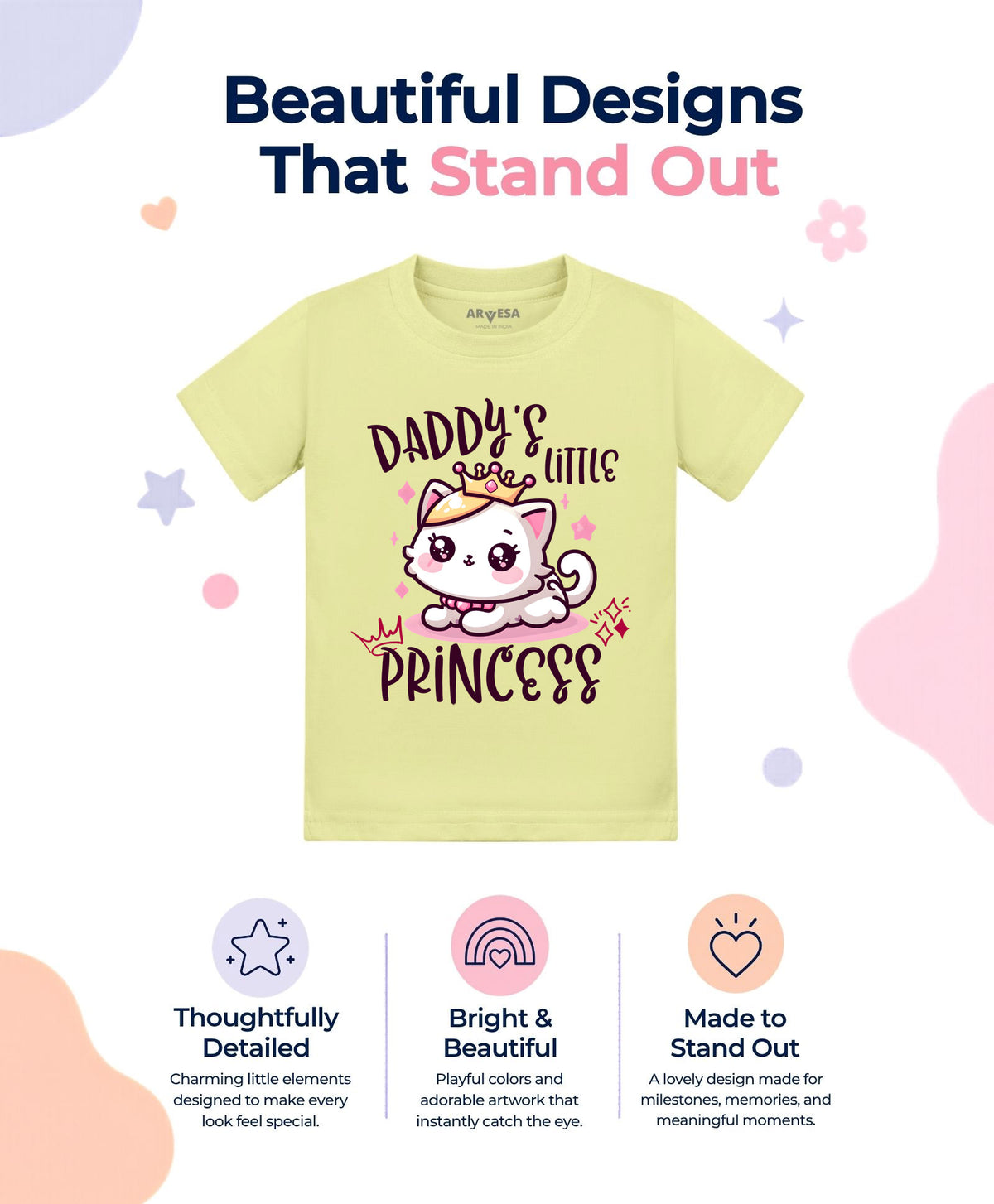 No | Daddy Little Princess - T-shirt