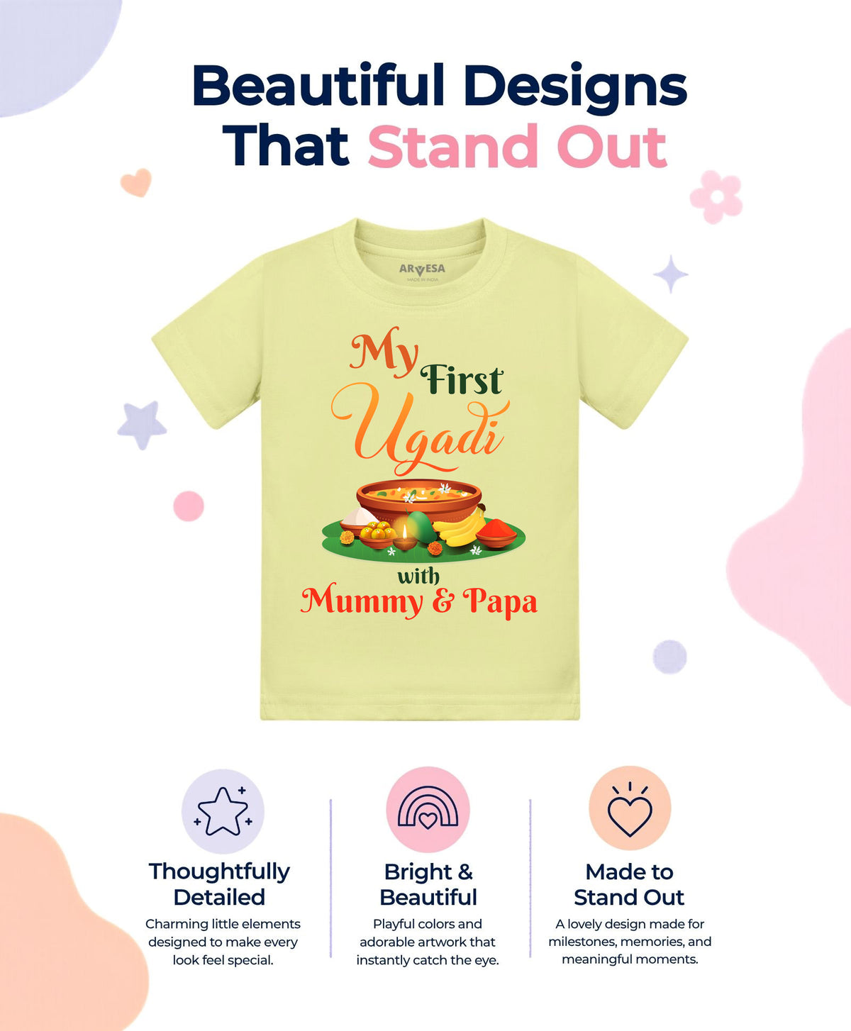 No | My First Ugadi - T-shirt