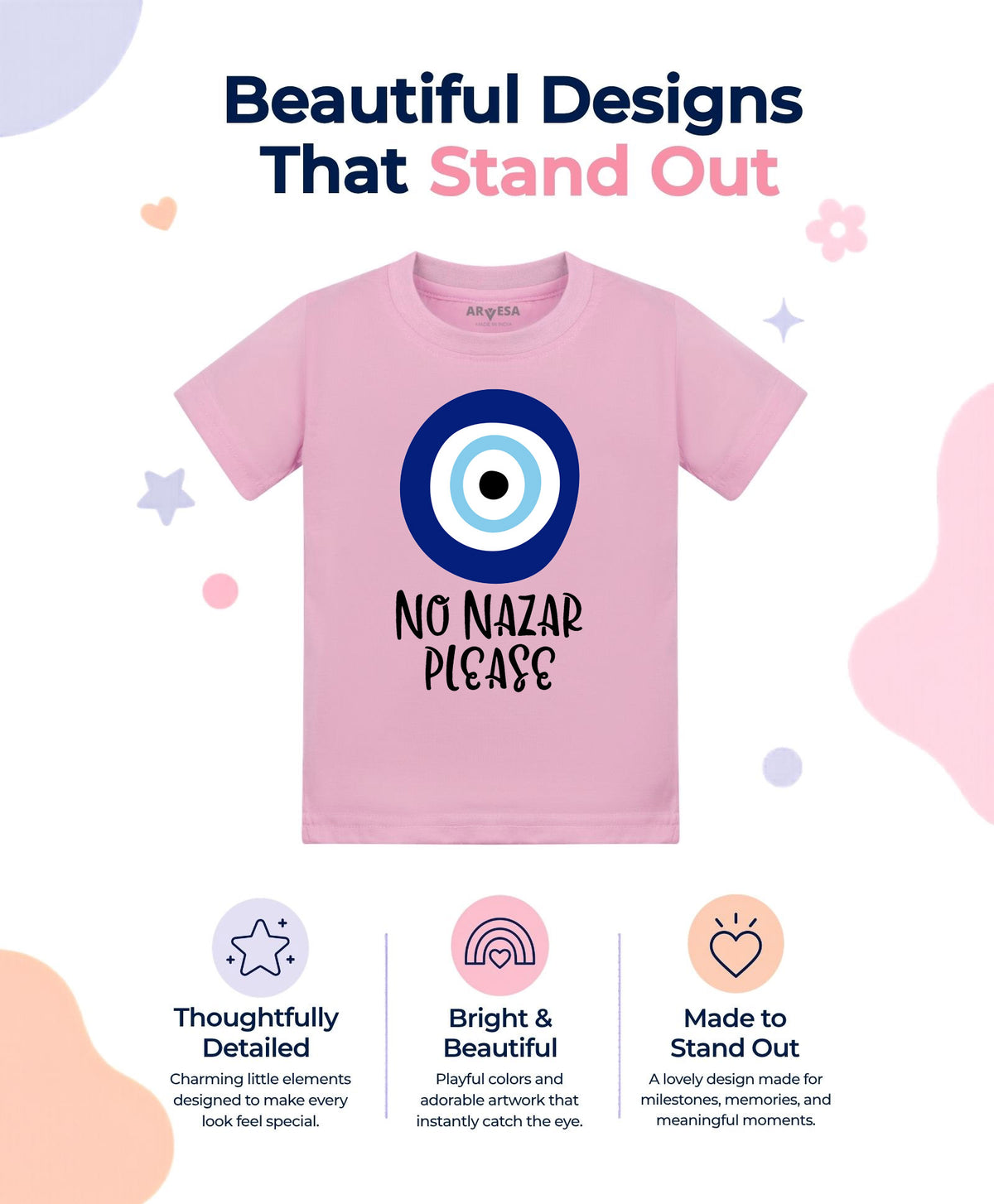 No | No Nazar Please Quirky - T-shirt