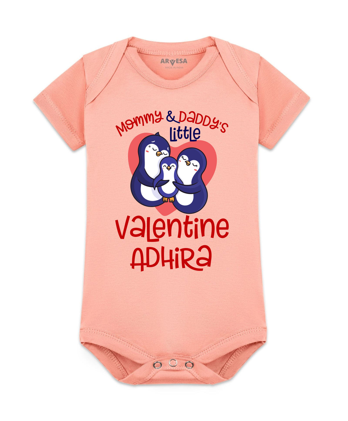 Yes | Mommy And Daddy Little Valentine - Romper