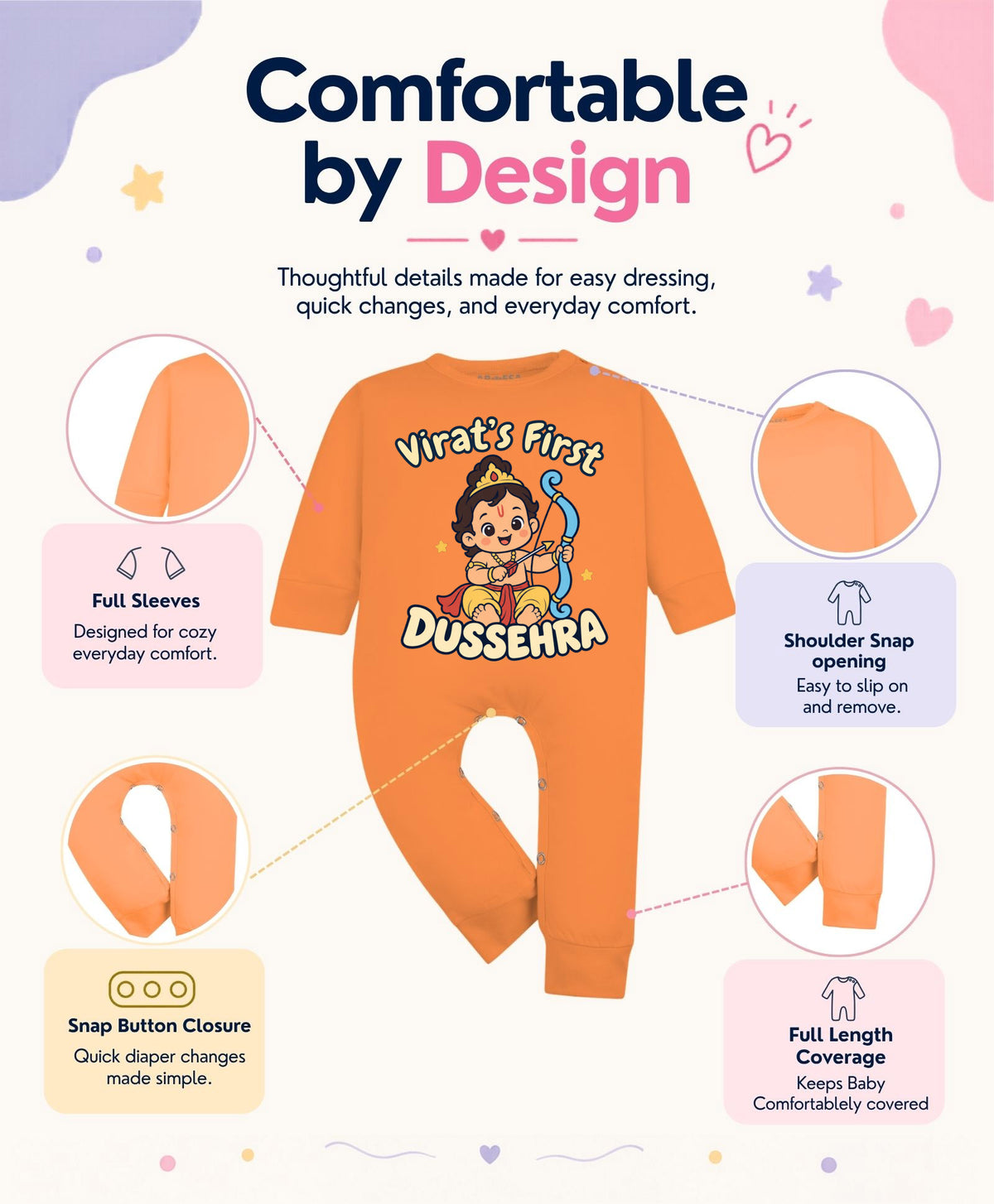 Yes | My First Dussehra - Jumpsuit