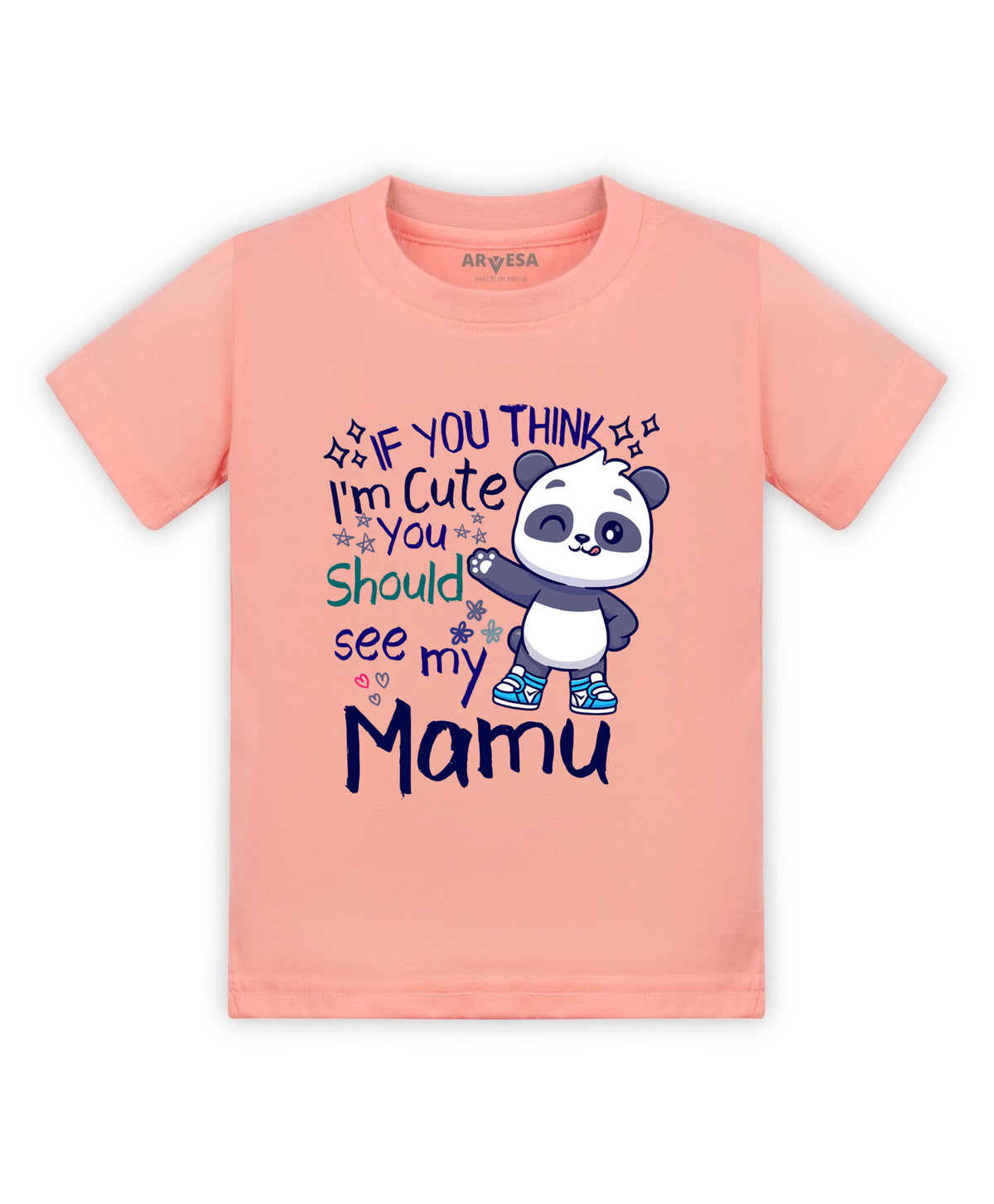 No | I Am Cute You Should See My Mamu - T-shirt