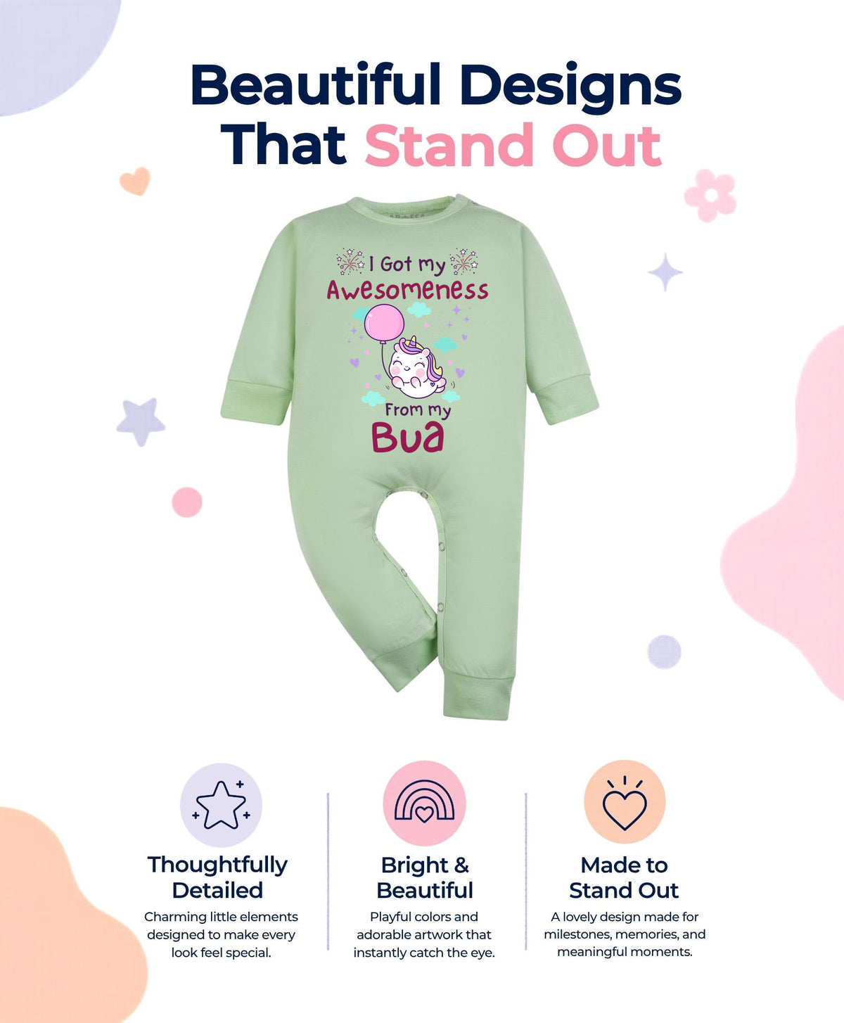 No | I Got Awesomeness From Bua - Jumpsuit