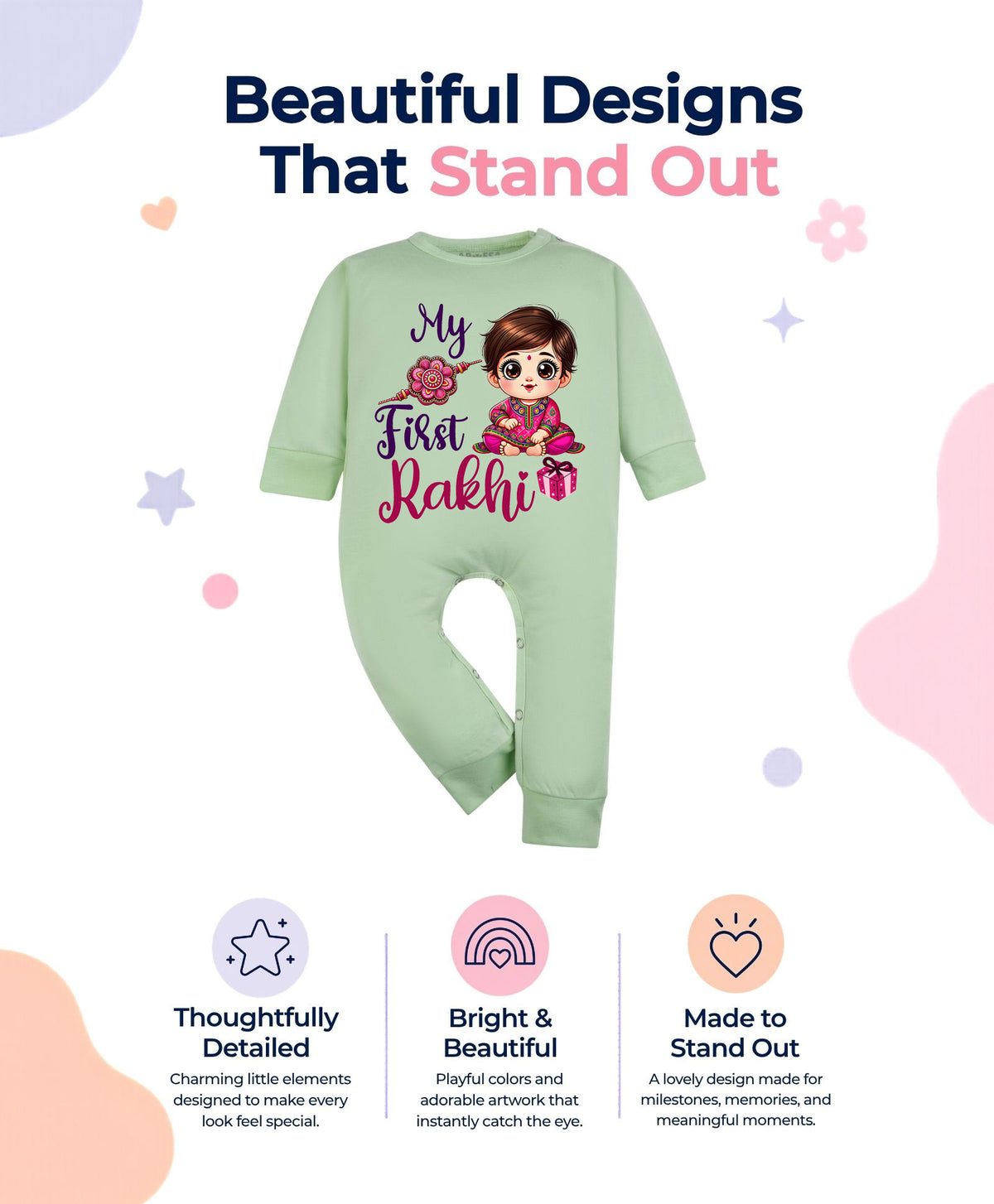 No | My First Rakhi - Jumpsuit