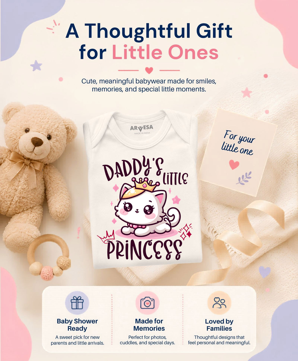 No | Daddy Little Princess - Romper