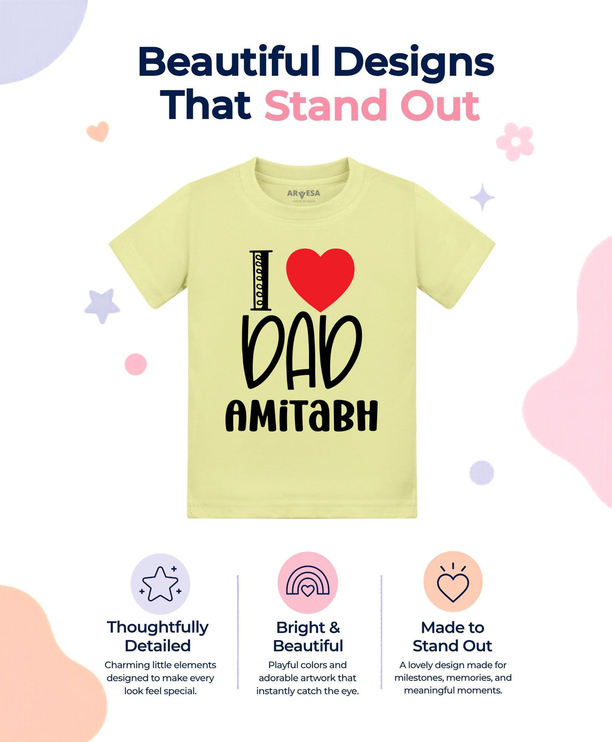 Yes | I Love Dad - T-shirt